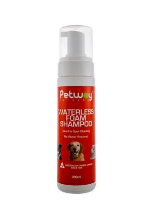 Waterless Foam Shampoo