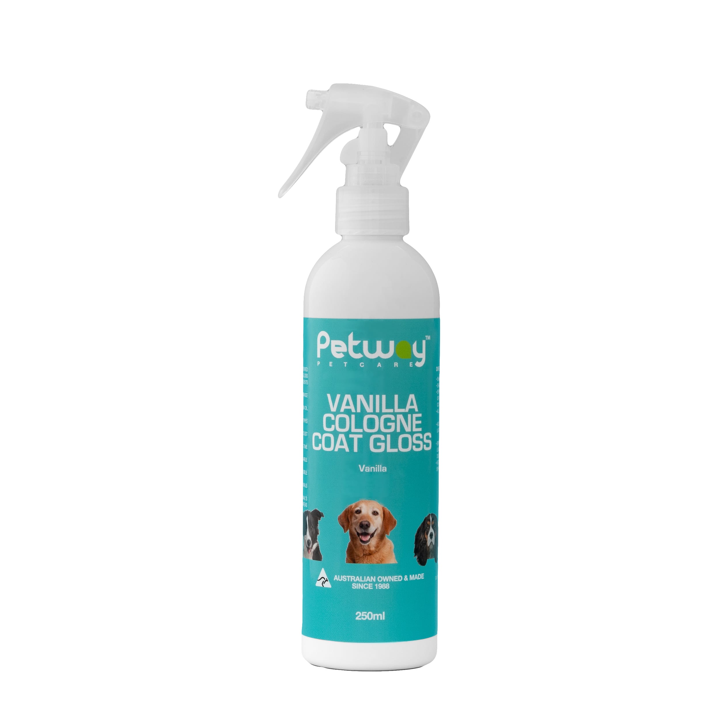 Vanilla Cologne Coat Gloss Petway Petcare