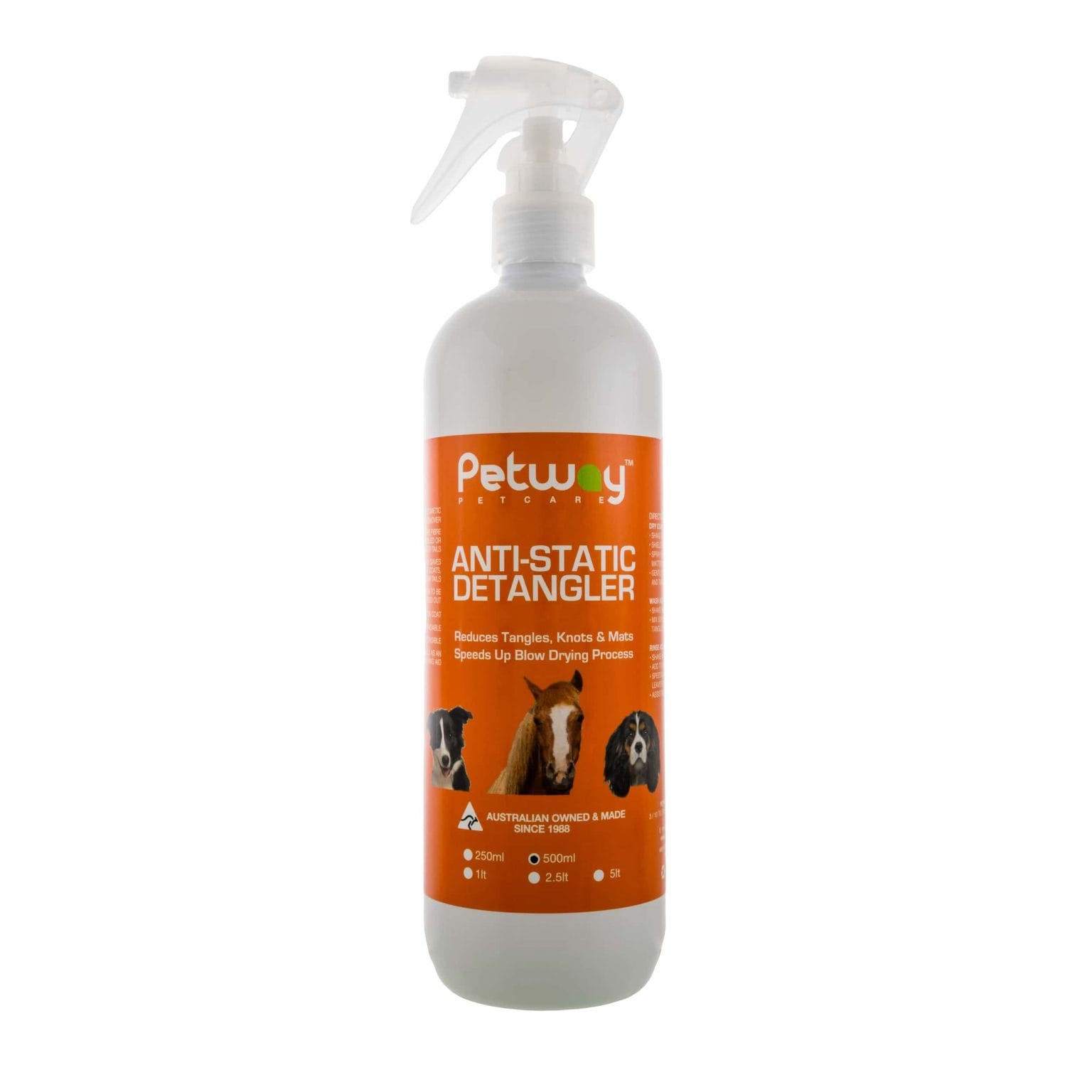 Dog Detangler Spray Anti Static Detangler Petway Petcare