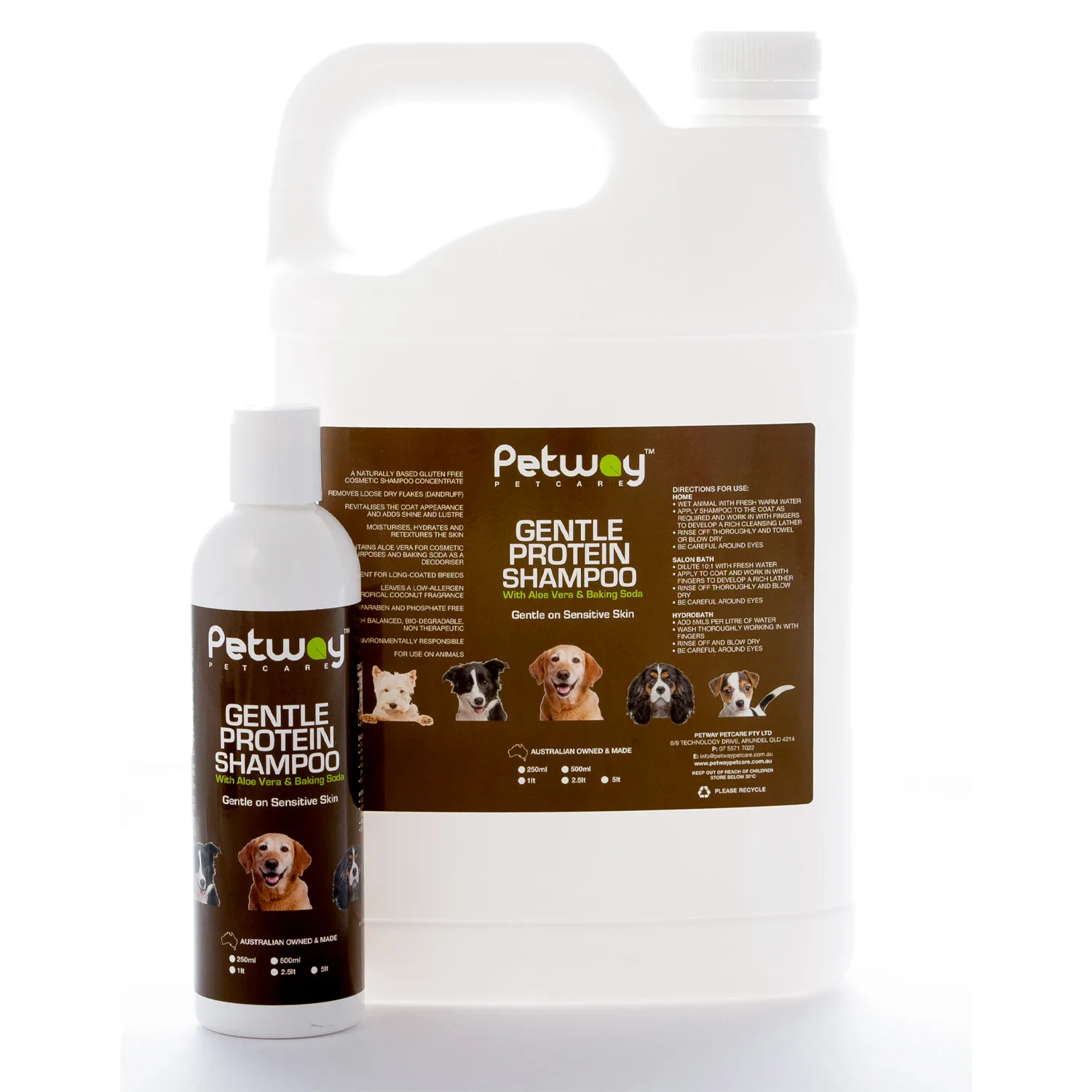 Gentle Protein Shampoo with Aloe Vera & Baking Soda - Image 4