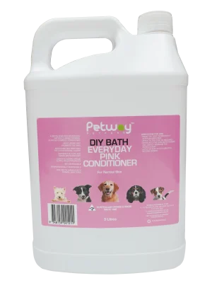 DIY Machine Dog Bath Pink Conditioner 5L (only for use in DIY machines in Pet stores etc, not home use)