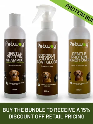 Petway Gentle Protein Grooming Bundle (250ml Each)