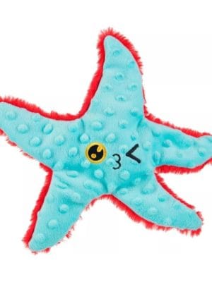 BARK Carl Starfish Plush Squeaky Dog Toy