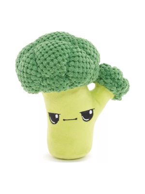 BARK Punk Brocc Plush Squeaky Dog Toy
