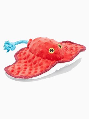 BARK Sting Crosby The Ray Tug Dog Toy